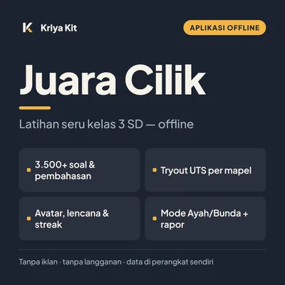 Sampul Juara Cilik