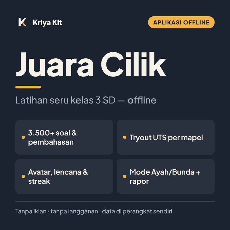 Sampul Juara Cilik
