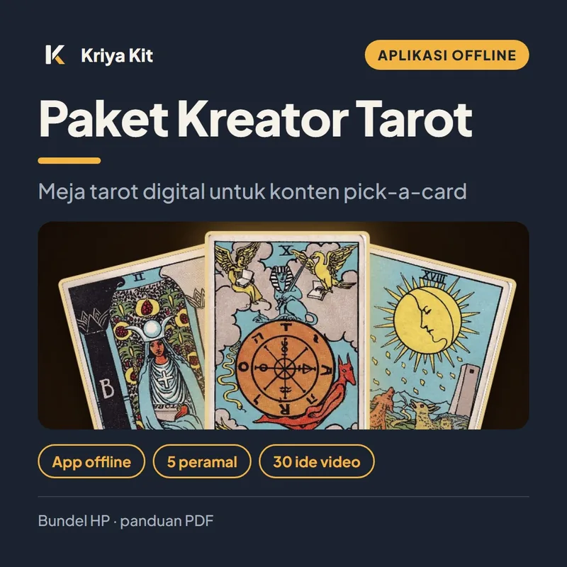 Sampul Paket Kreator Tarot