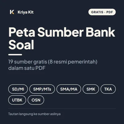 Sampul Peta 19 Sumber Bank Soal