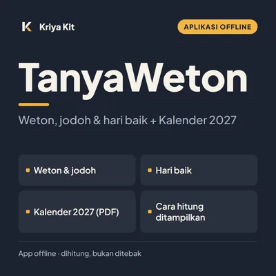 Sampul TanyaWeton