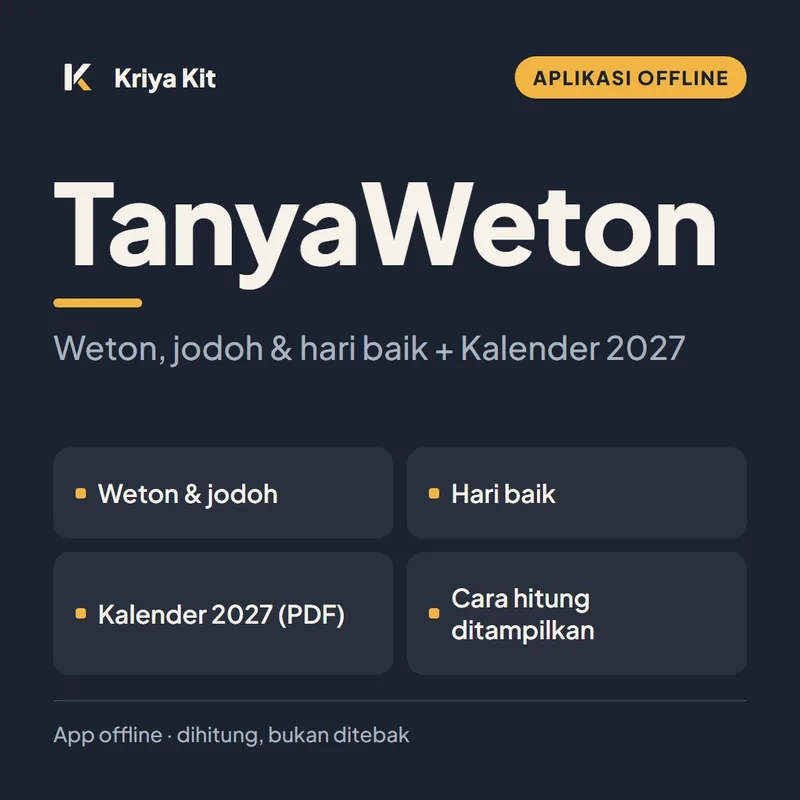 Sampul TanyaWeton