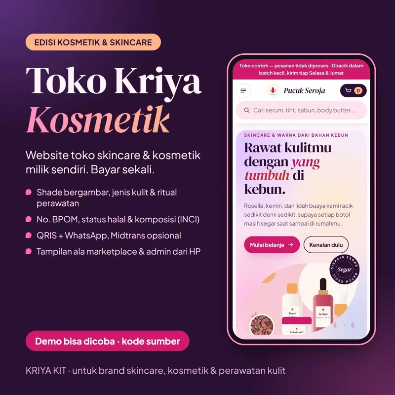Sampul Toko Kriya Kosmetik